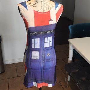 Doctor who Club UK mini dress S